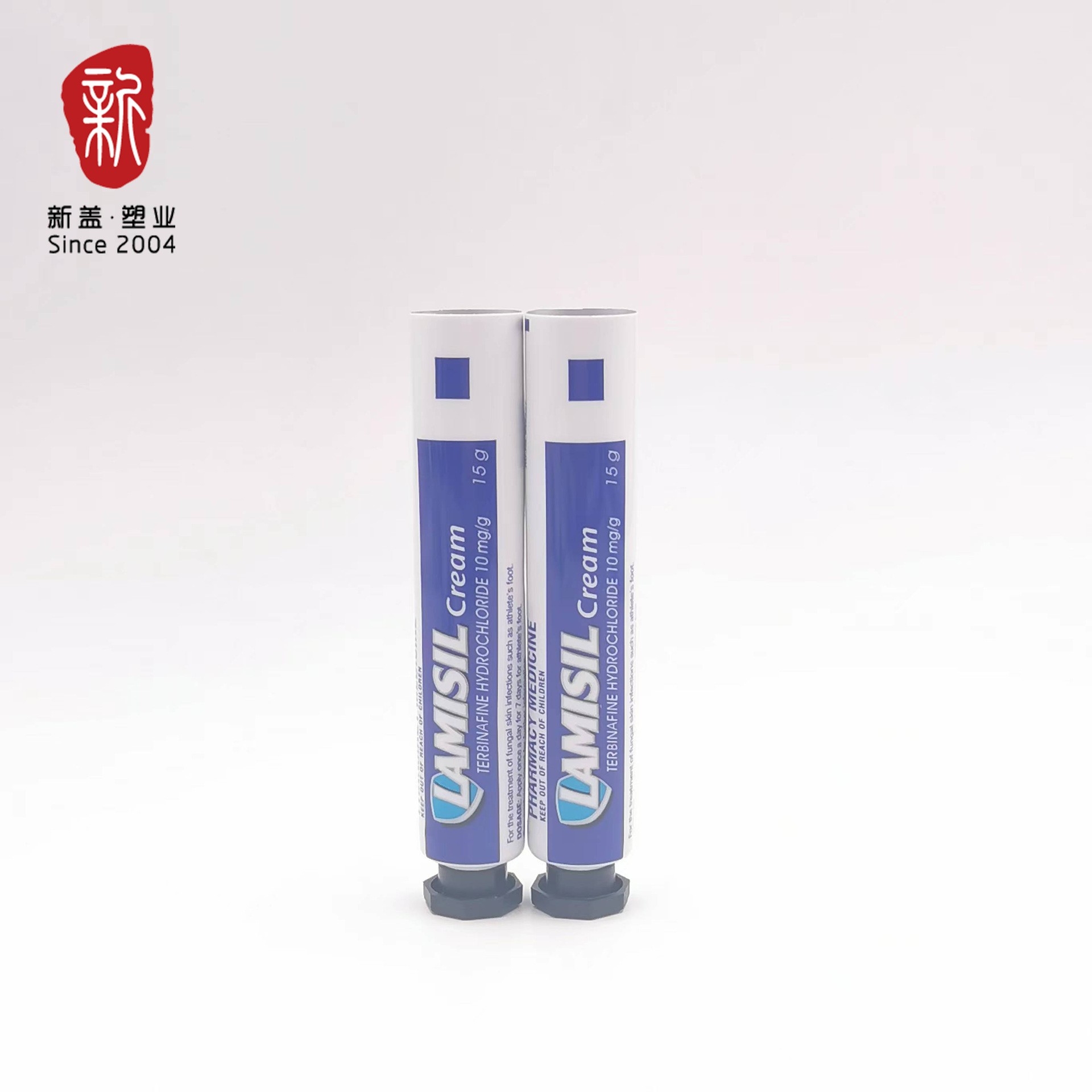 19铝塑乳膏管配八角盖