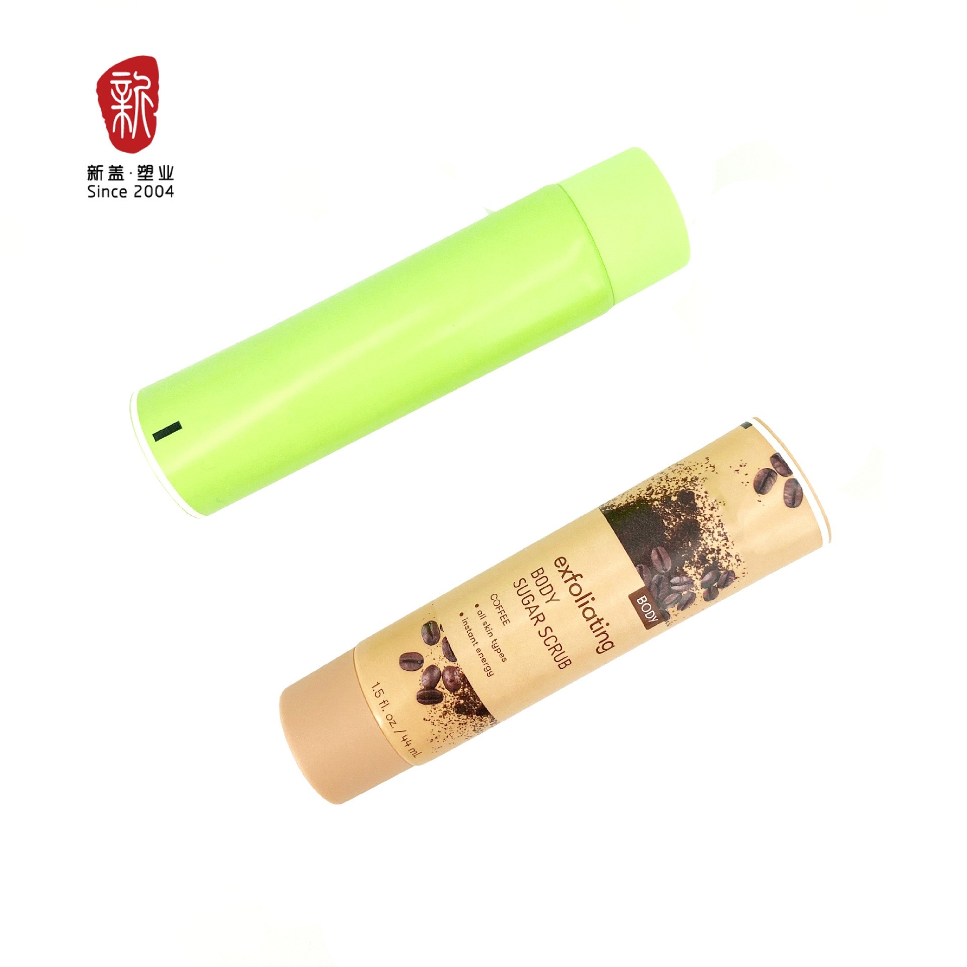 35全塑身体磨砂膏配旋盖